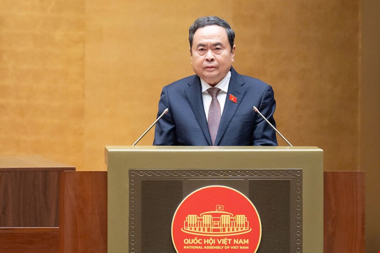 Chủ tịch Quốc hội Trần Thanh Mẫn. Ảnh: Phạm Thắng.