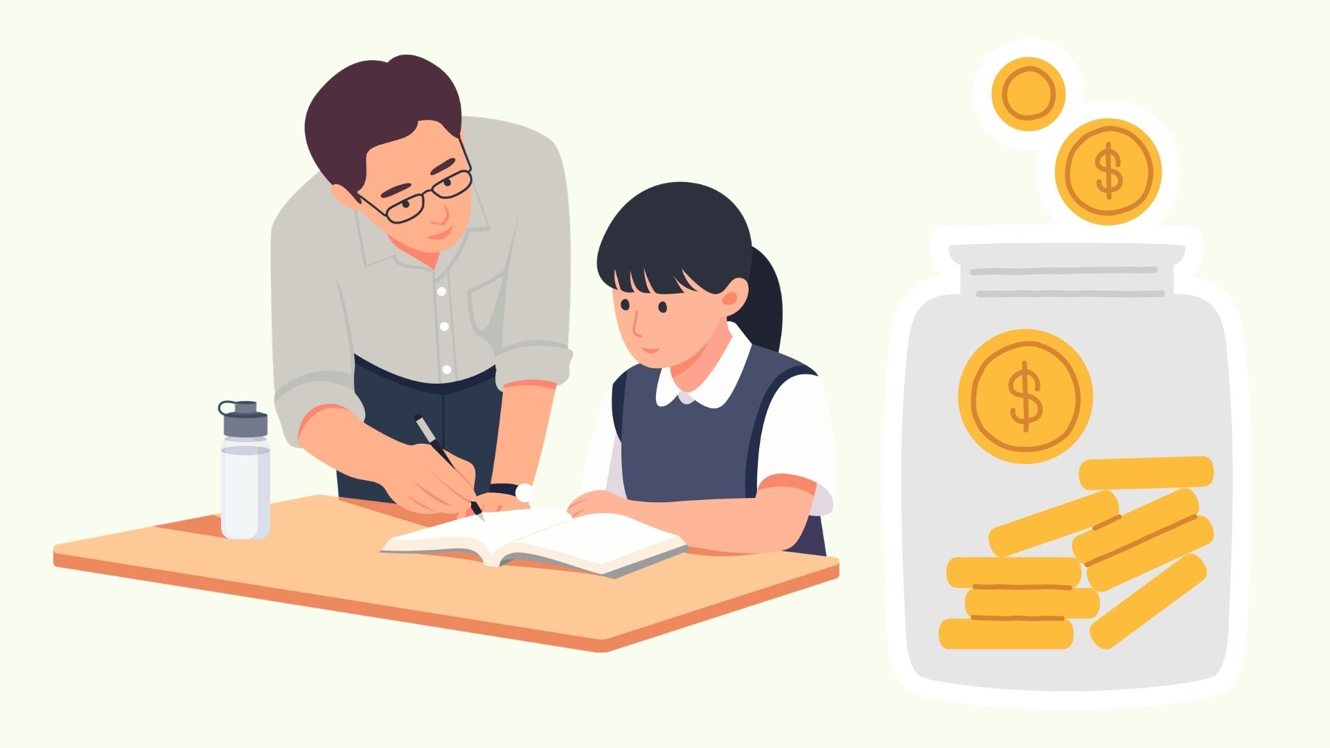 New regulations on salary ranking for secondary school teachers. Graphics: Linh Dan