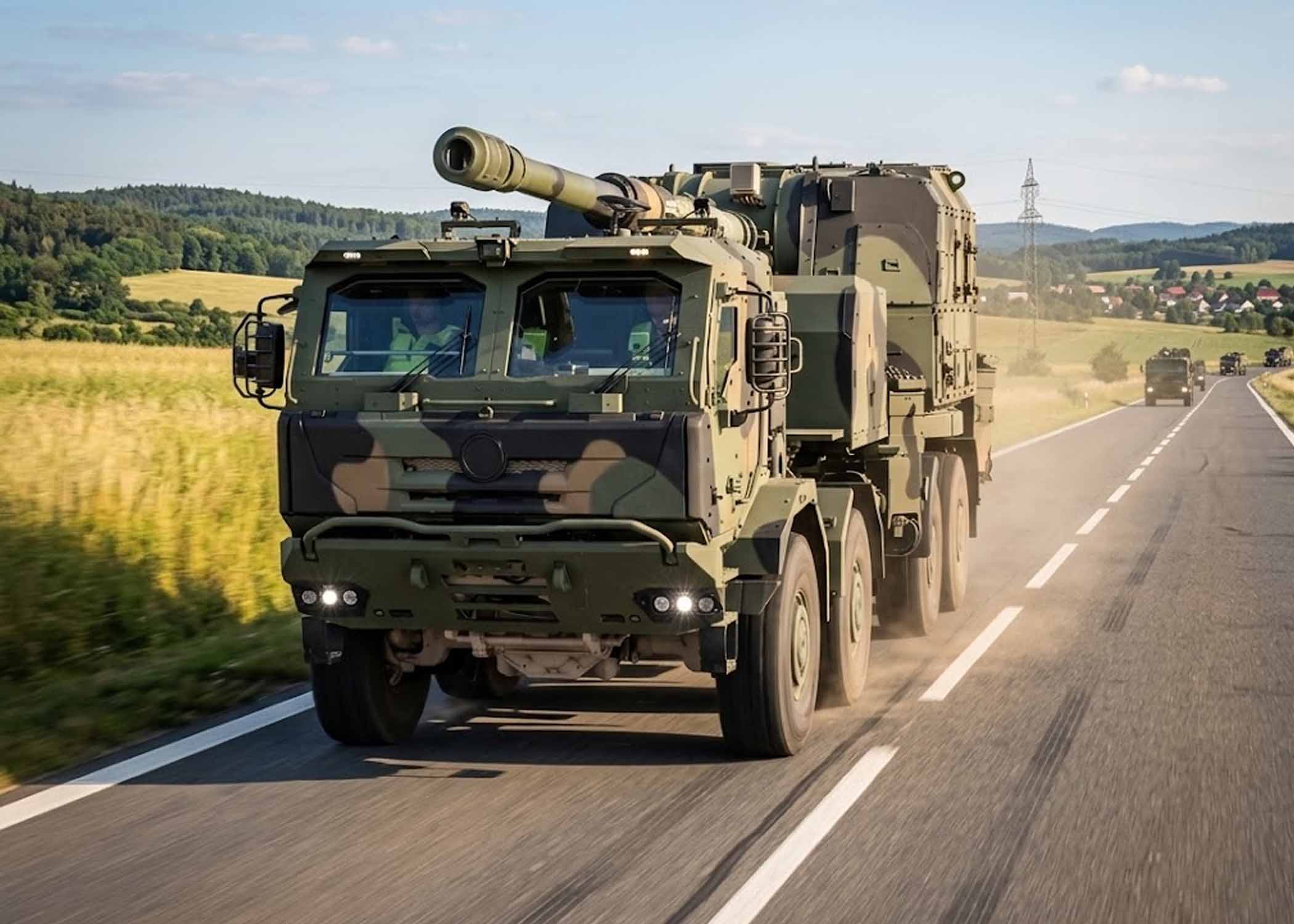 Hanwha Aerospace tests the K9MH self-propelled gun with a rate of fire of up to 9 rounds per minute, putting this system into the fastest artillery group today. Graphics: Cat Tien