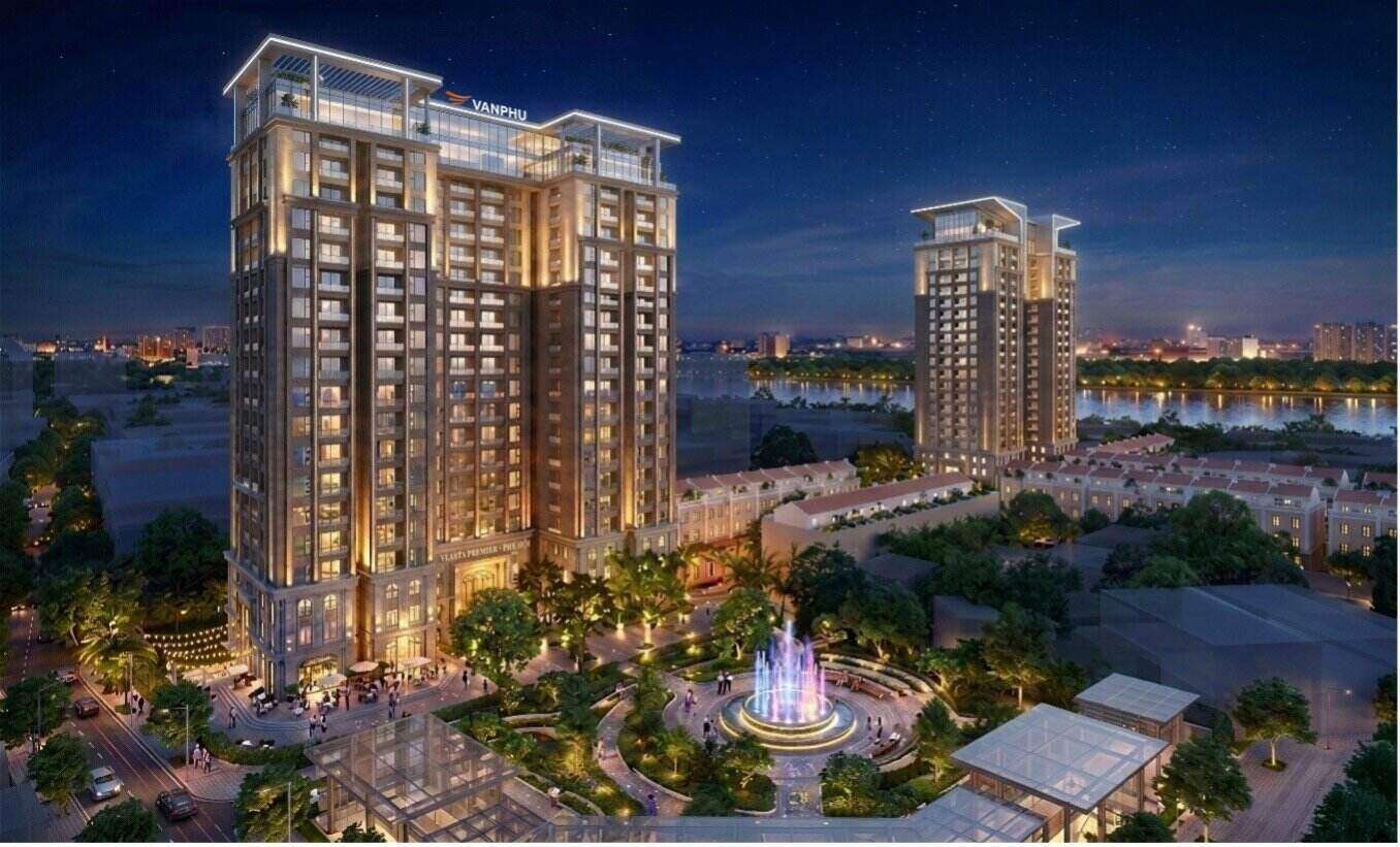 Phối cảnh dự án Vlasta Premier – Phú Hội (Huế). 