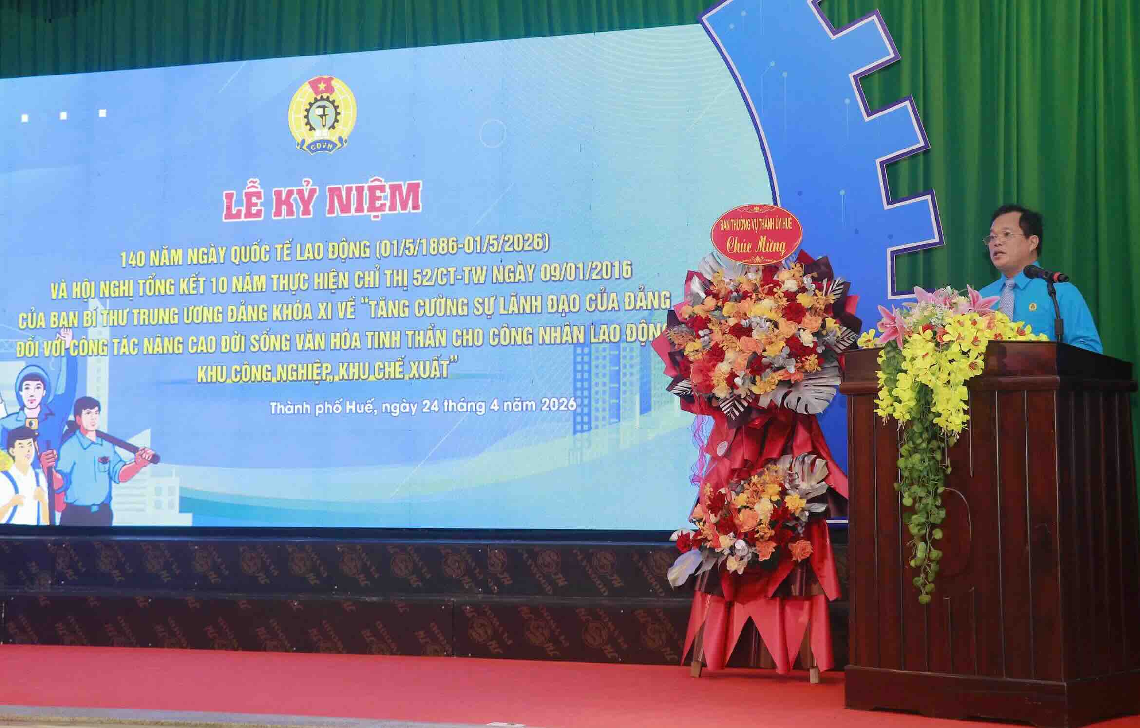 Chủ tịch LĐLĐ TP Huế nhấn mạnh, cần 