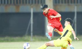 U17 Vietnam meets U17 Malaysia at the U17 Southeast Asia 2026 final. Photo: VFF