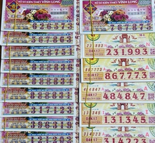 Southern lottery results today 24. 4. Photo: Nguyen Ly
