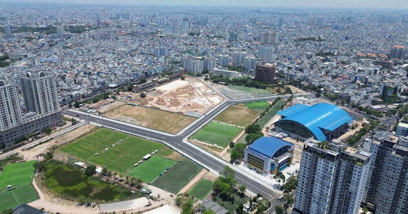 Đường đua Phú Thọ tại TP.HCM sắp hoàn thiện