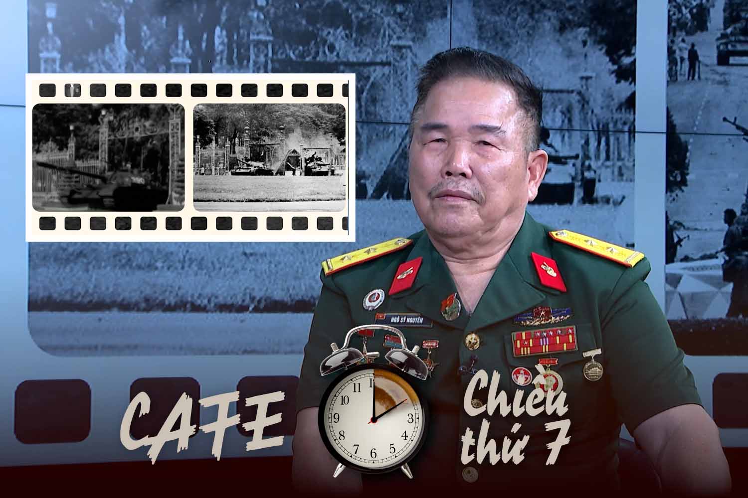 Immortal memories of tank soldier 390 on the day of national reunification