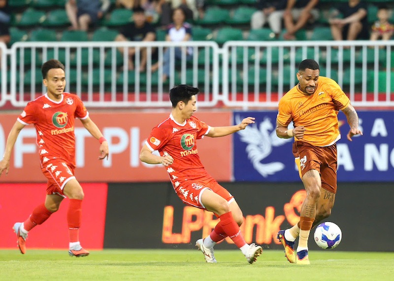 호앙아인 잘라이는 2025-2026 V.리그 20라운드에서 하이퐁과 맞붙습니다. 사진: VPF