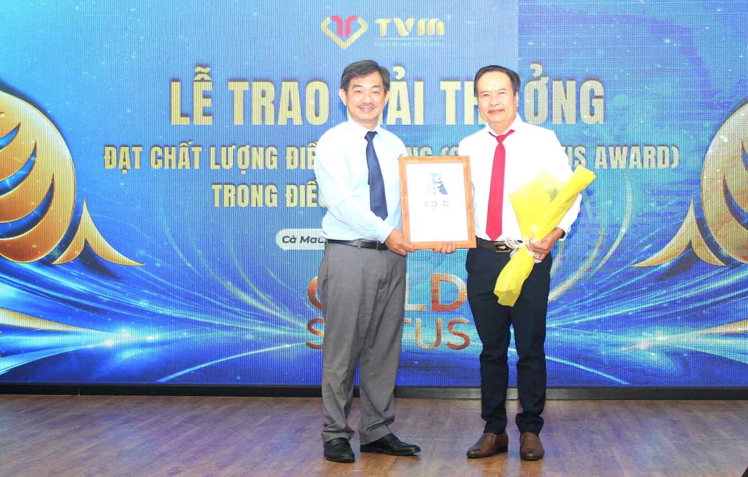 Thanh Vu Medic Bac Lieu General Hospital receives world stroke gold medal. Photo: Nhat Ho.