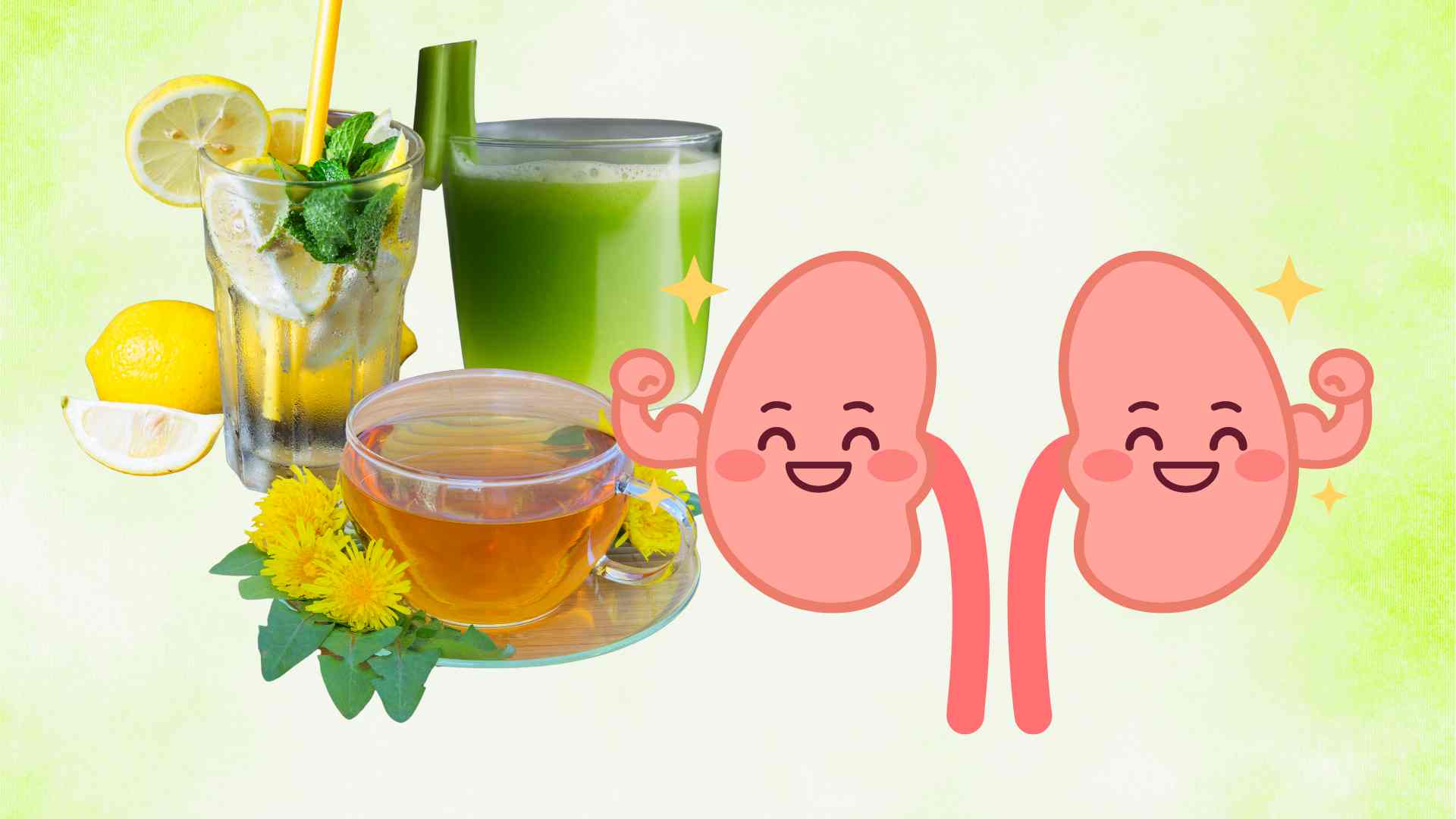 Las bebidas con capacidad desintoxicante natural deben usarse regularmente para mejorar la salud renal. Foto: Hoang Loc