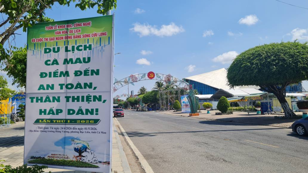 Ca Mau is ready to welcome tourists during the 30th holiday. 4. Photo: Nhat Ho.