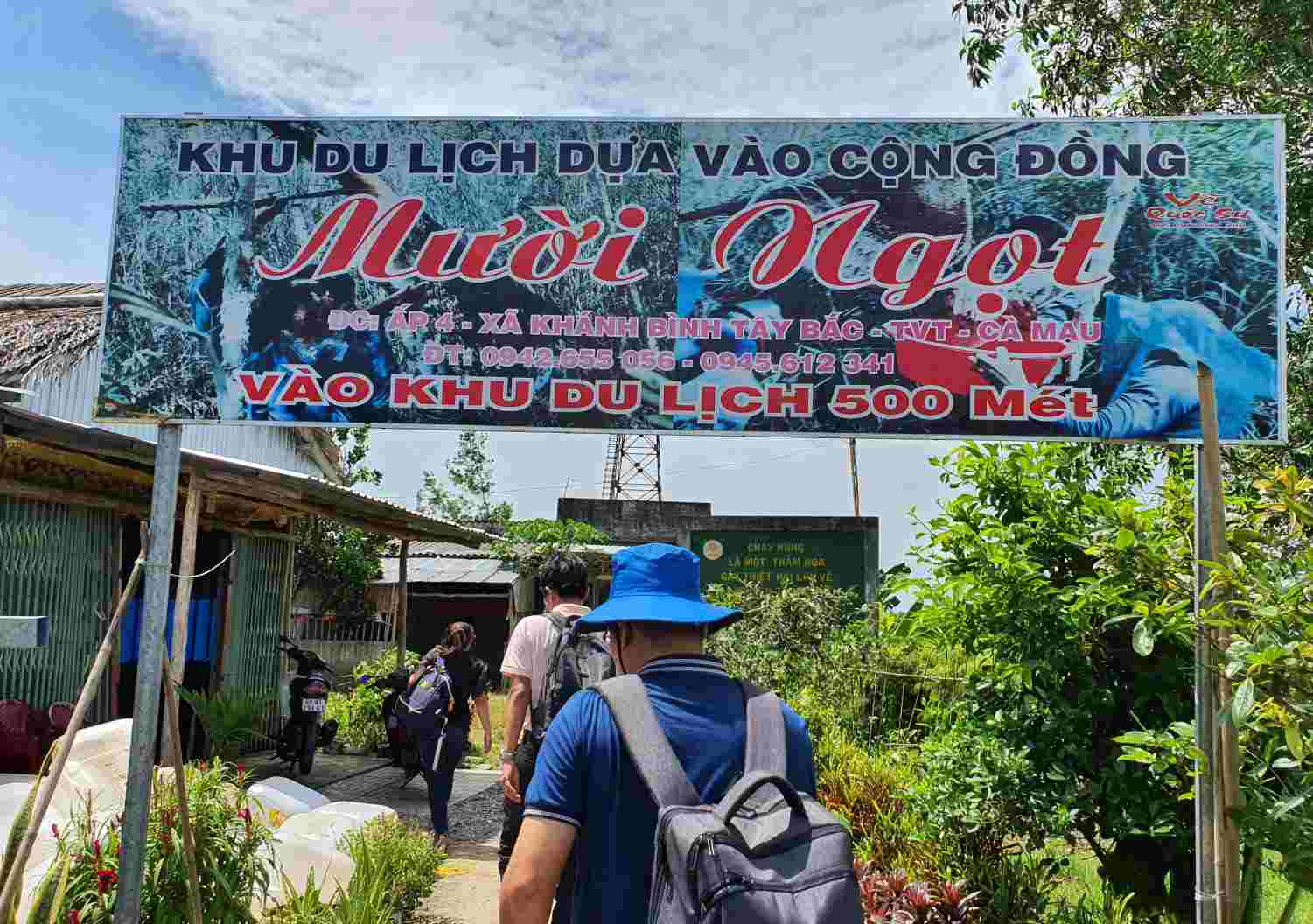 Điểm du lịch Mười Ngọt sẵn sàng đón khách trải nghiệm không gian rừng tràm. Ảnh: Nhật Hồ.