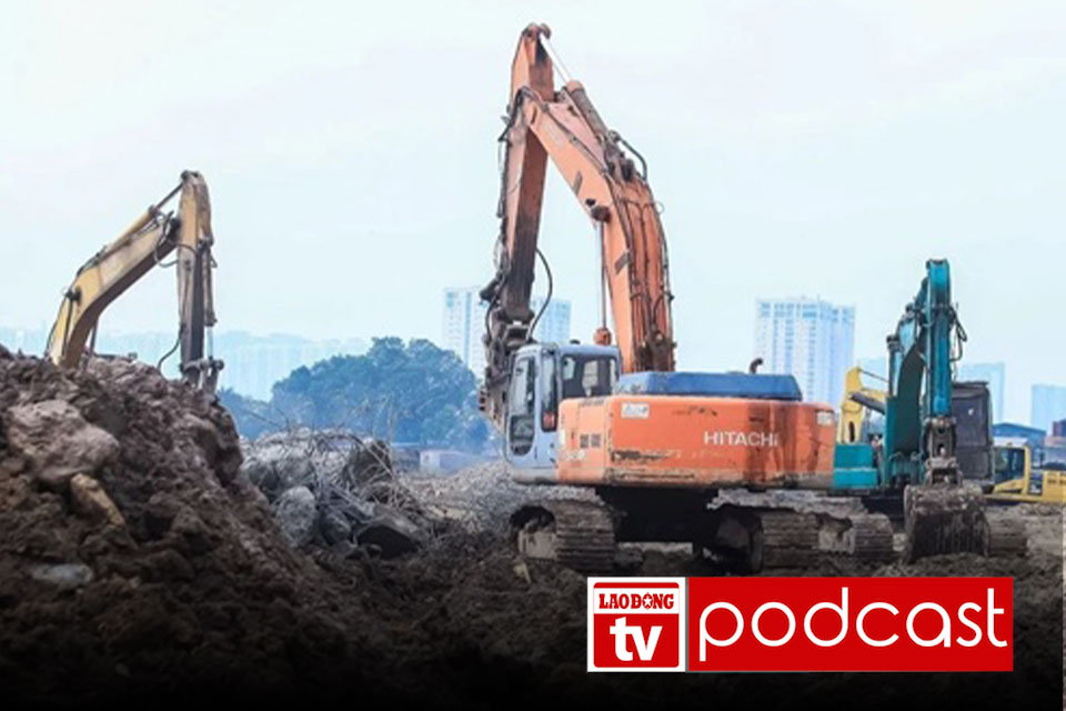 Morning news 25. 4: Hanoi drastically handles urban flooding problem