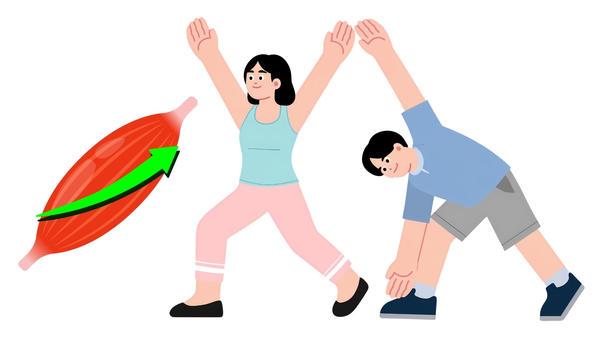 Un exercice sain est une habitude qui aide à renforcer les muscles abdominaux. Graphique: Thanh Thanh