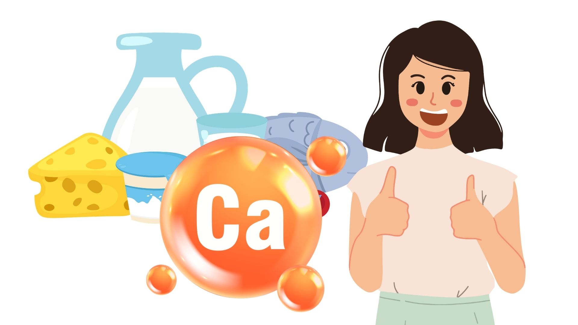 Calcium supplementation helps maintain strong bones and supports many important bodily functions. Graphics: Thanh Thanh