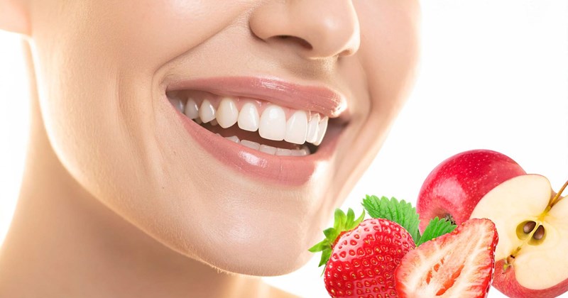 Thực phẩm giúp răng trắng sáng tự nhiên và bảo vệ men răng