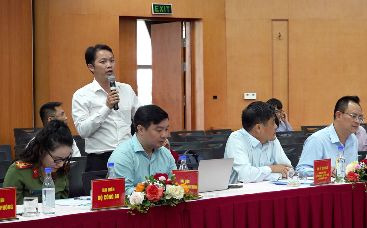 Overview of the dialogue program on occupational safety and health in 2026. Photo: Doan Hung