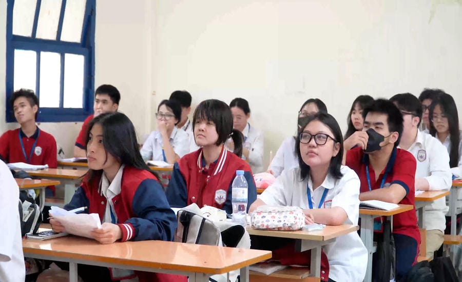 Schools build a clear learning roadmap for students. Photo: Van Trang