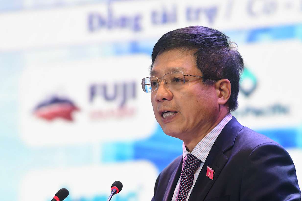 PGS.TS. Hồ Sỹ Hùng - Chủ tịch Liên đoàn Thương mại và Công nghiệp Việt Nam. Ảnh: VCCI