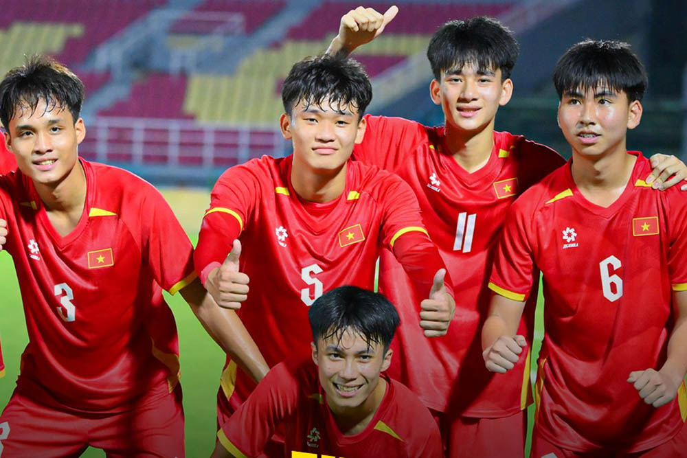 U17 베트남, 2026 동남아시아 챔피언십 우승, 새로운 이정표 세우다. 사진: VFF