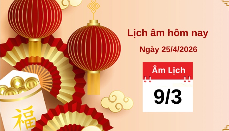 The lunar calendar 9.3 is prone to good luck. Graphics: Minh Phong