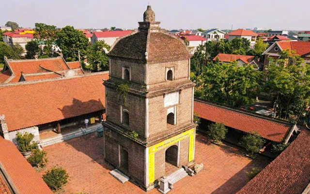 Dau Pagoda is nearly 2,000 years old (Tri Qua ward, Bac Ninh). Photo: Van Truong