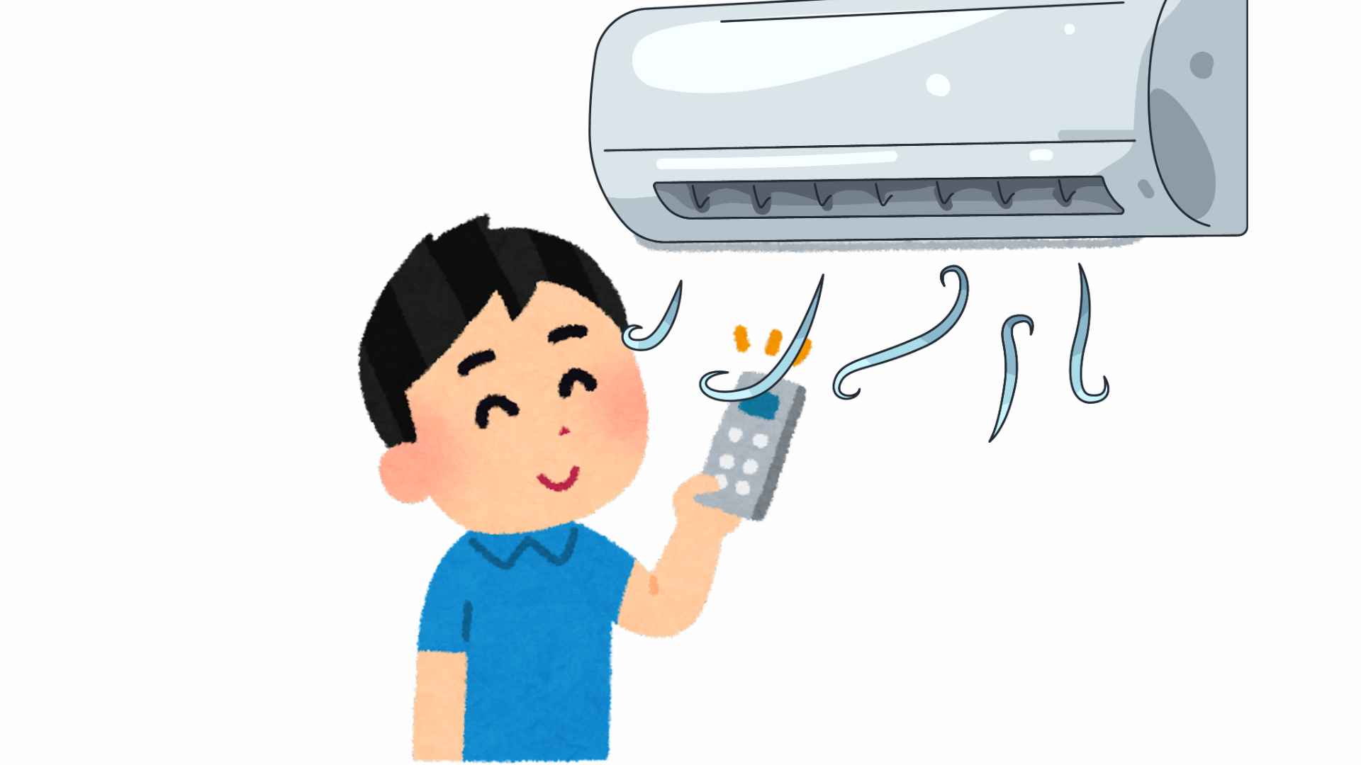 Everyone should know the secret to using the air conditioner to save electricity while keeping the room cool. Graphic photo: Hoang Loc