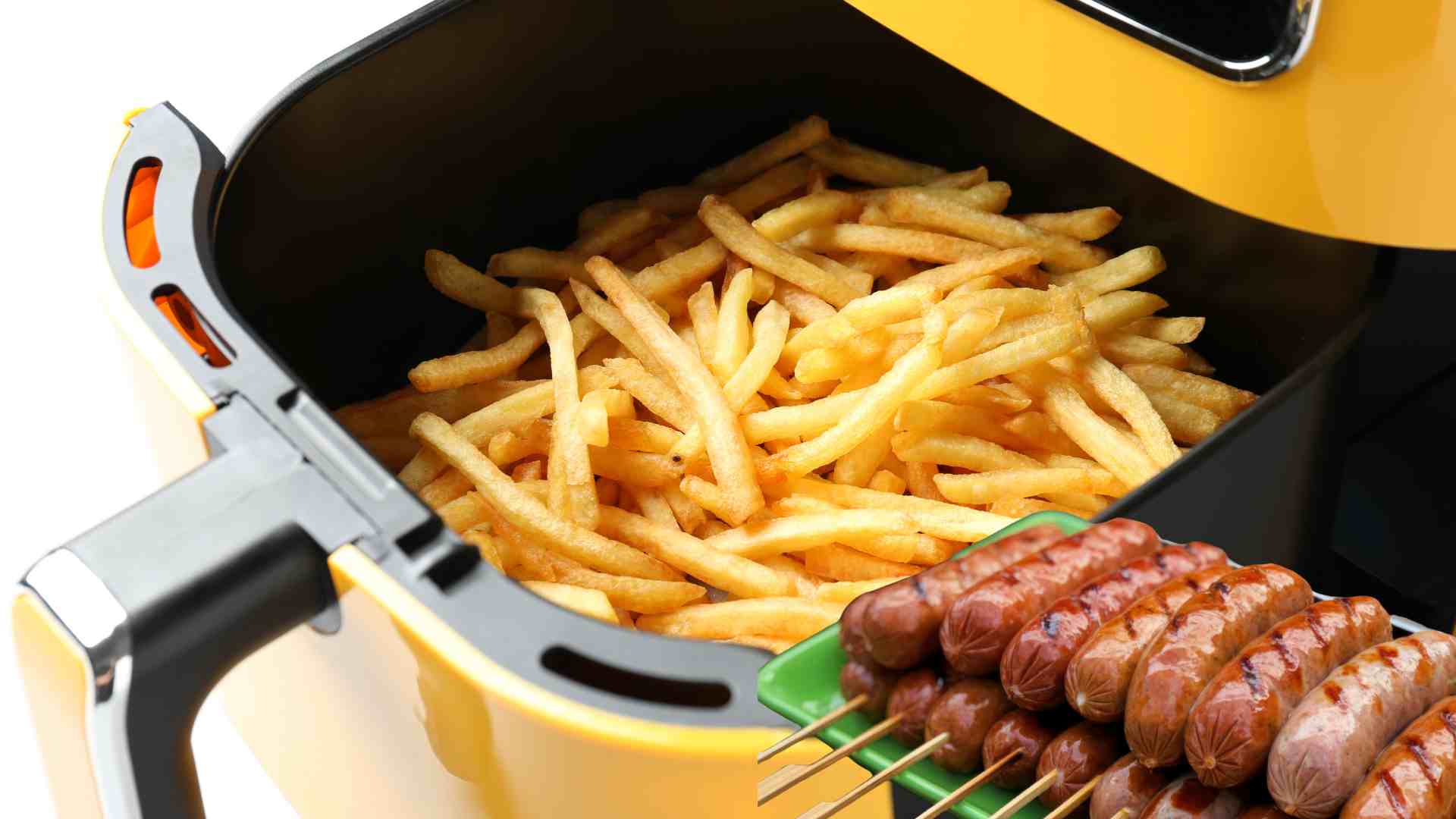 You should not abuse oil-free fryers for processed foods, long-term use of these foods is not good for health. Graphic photo: Huong Son