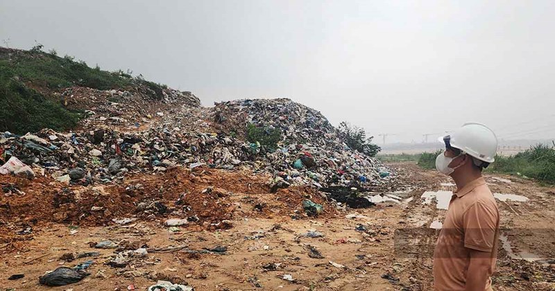 Thái Nguyên: Làm rõ trách nhiệm, xử lý triệt để núi rác ô nhiễm