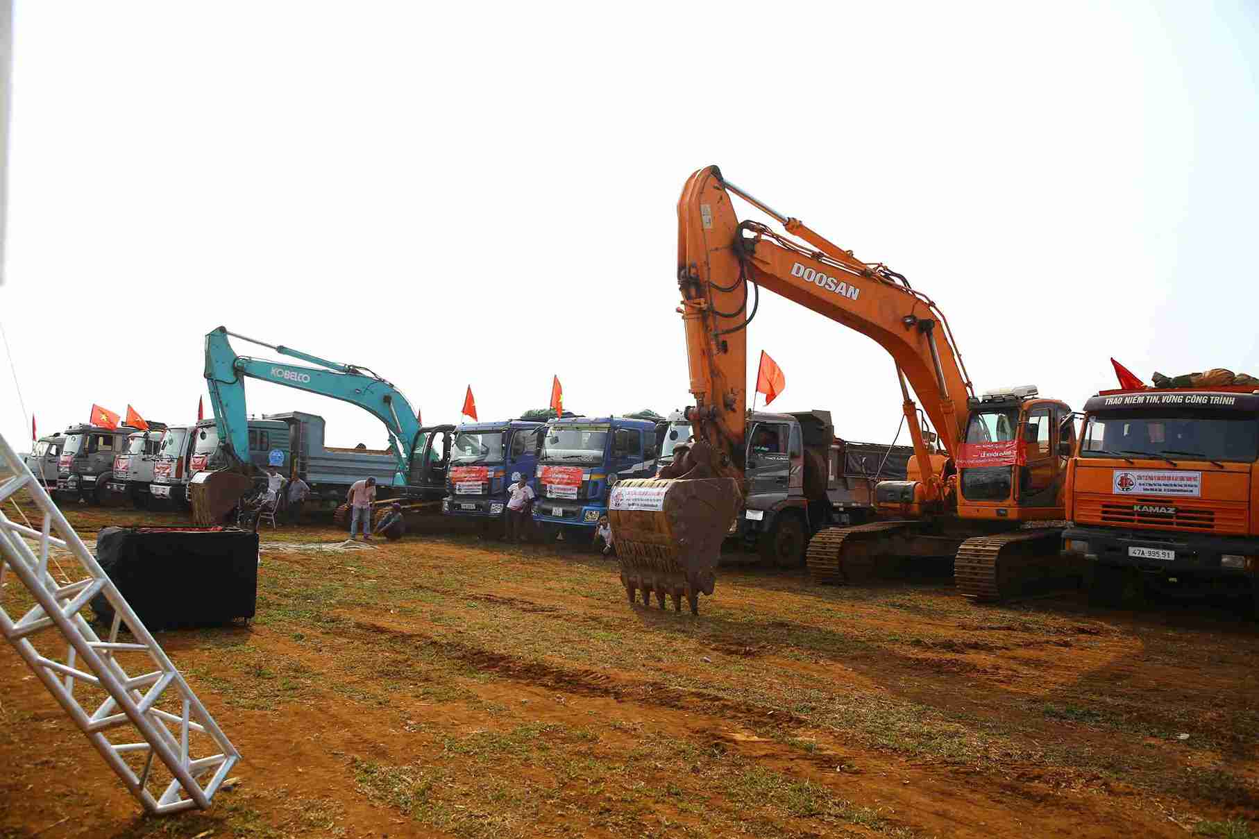 Location of construction of Phu Xuan Industrial Park (Dak Lak province). Photo: Bao Trung