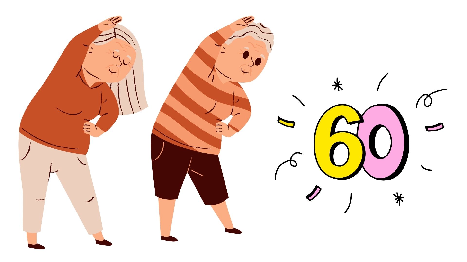 Controlled side flexing is a standing exercise that helps reduce belly fat effectively after 60 years old. Graphics: Thanh Thanh