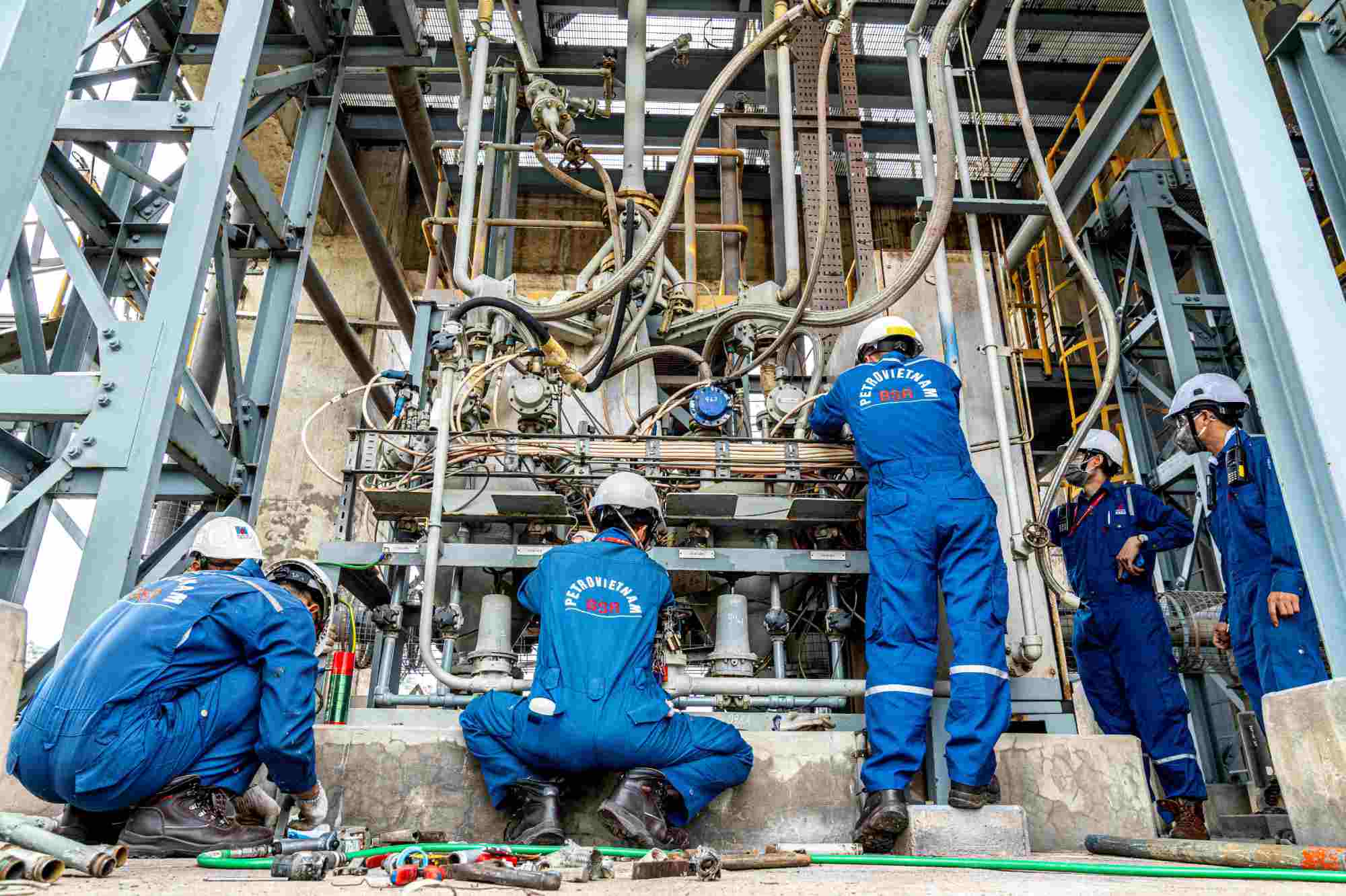 Dung Quat Oil Refinery in Quang Ngai has achieved more than 56 million safe hours. Photo: Thanh Linh