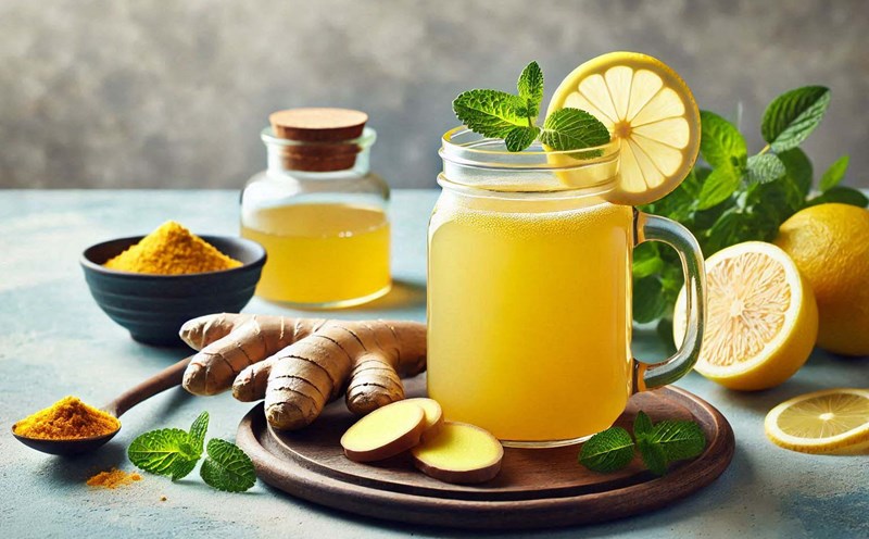 지방간 환자는 매일 따뜻한 물에 레몬을 섞어 마셔야 합니다. 사진: 응옥 투이