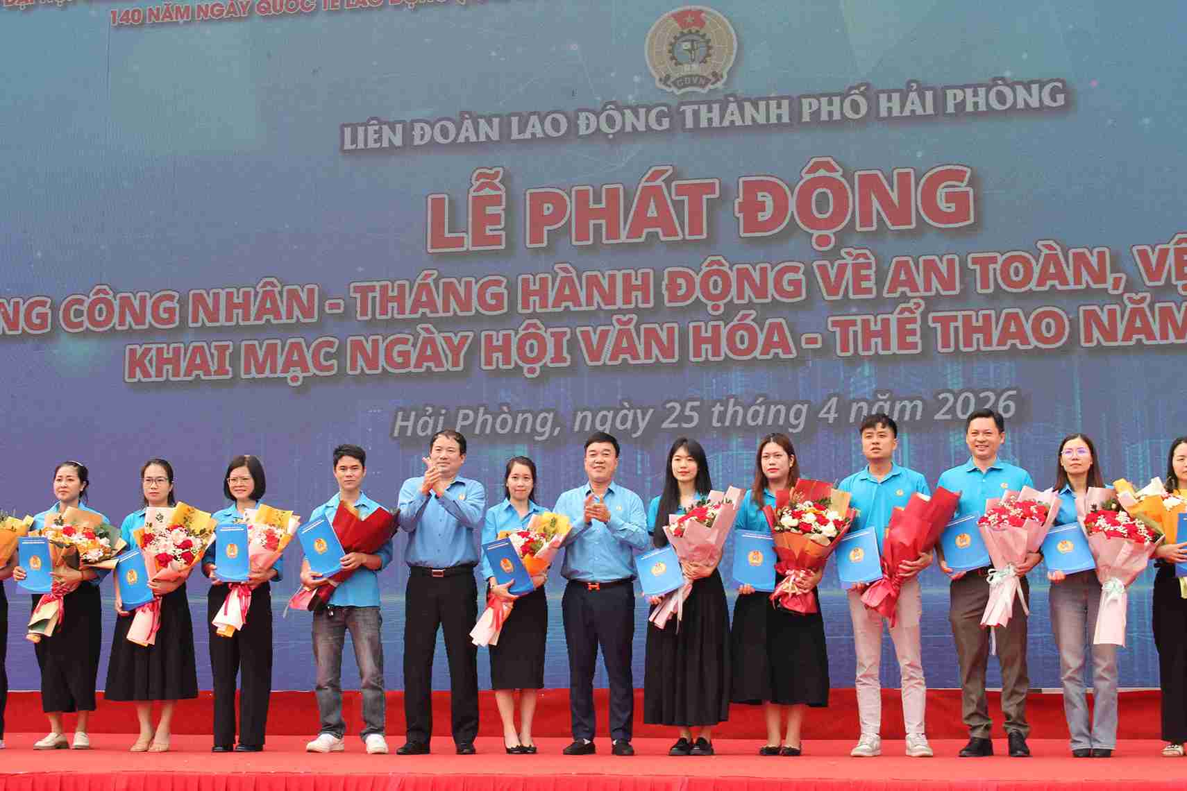 Lễ phát động mở đầu chuỗi hoạt động chăm lo đoàn viên, người lao động năm 2026.