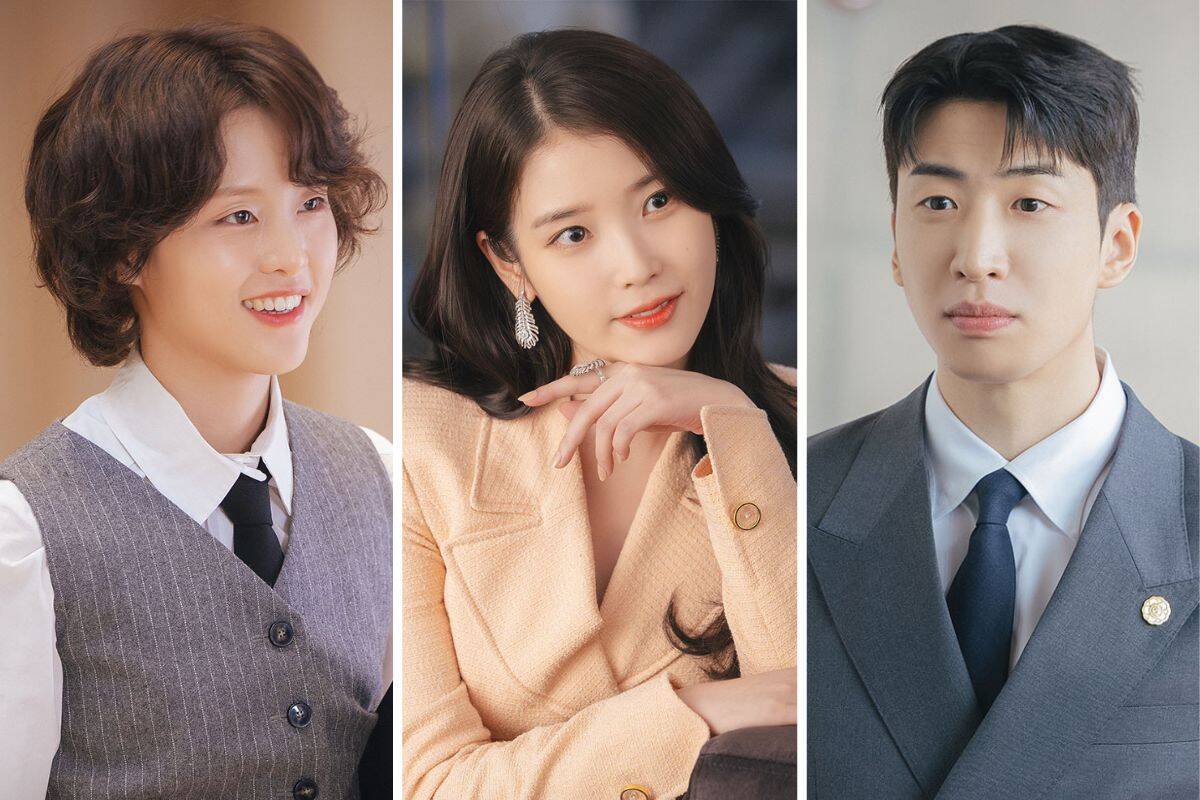 Lee Yeon, IU and Yoo Su Bin. Photo: Netflix