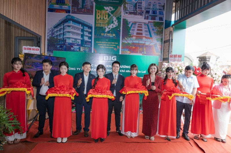 Big Group Holdings khai trương văn phòng thu mua cà phê Big CT ở Gia Lai. Ảnh: Big Group Holdings 
