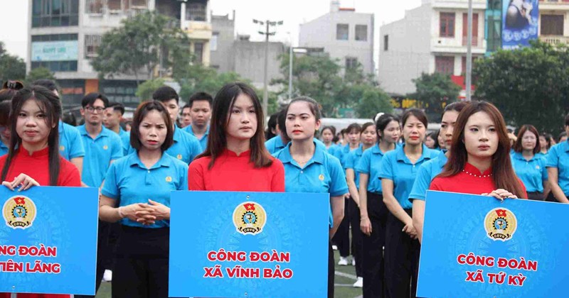 Hải Phòng: Lễ phát động Tháng Công nhân 2026