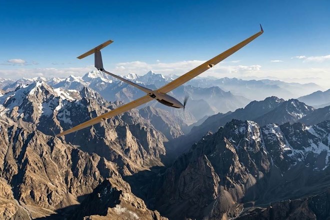 US K1000ULE unmanned aerial vehicle capable of operating super durablely while flying. Graphics: Cat Tien
