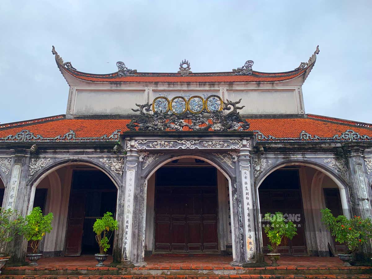 Đền Đồng Xâm tọa lạc tại xã Trà Giang, tỉnh Hưng Yên. Ảnh: Lương Hà