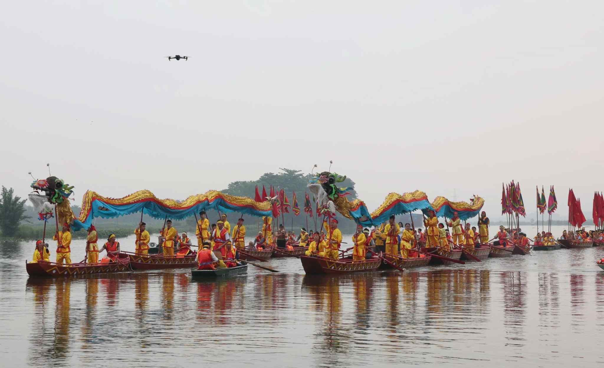 Le festival Hoa Lu 2026 est organisé avec une série d'activités spéciales imprégnées de l'identité culturelle de la terre et des habitants de l'ancienne capitale. Photo: Nguyen Truong