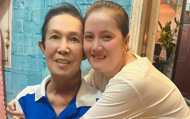 The late artists Vu Linh and Hong Loan. Photo: Hoang Duy