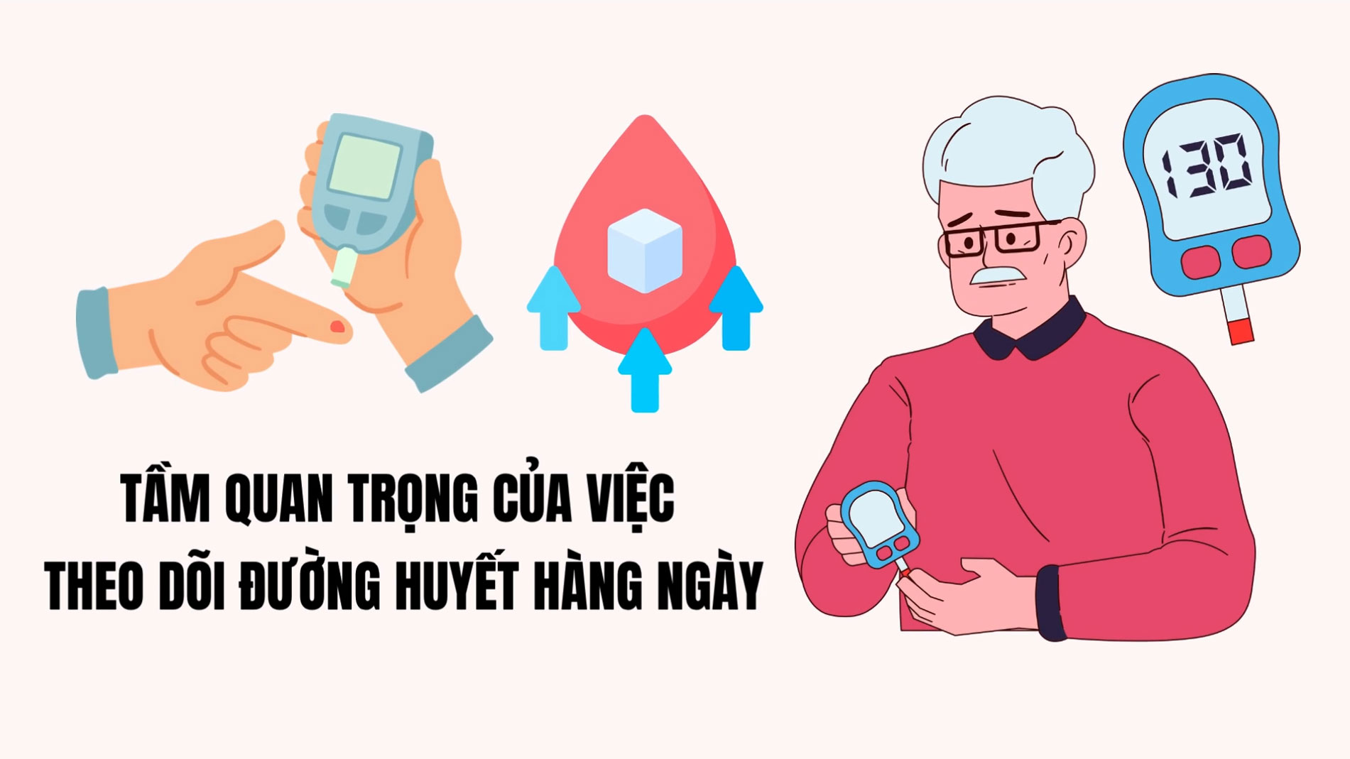 Mastering the method and time to check blood sugar helps patients control their health better.