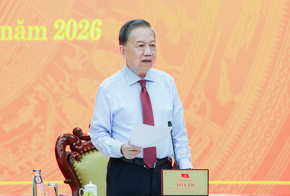 Tổng Bí thư, Chủ tịch nước Tô Lâm. Ảnh: UBND TP Đà Nẵng