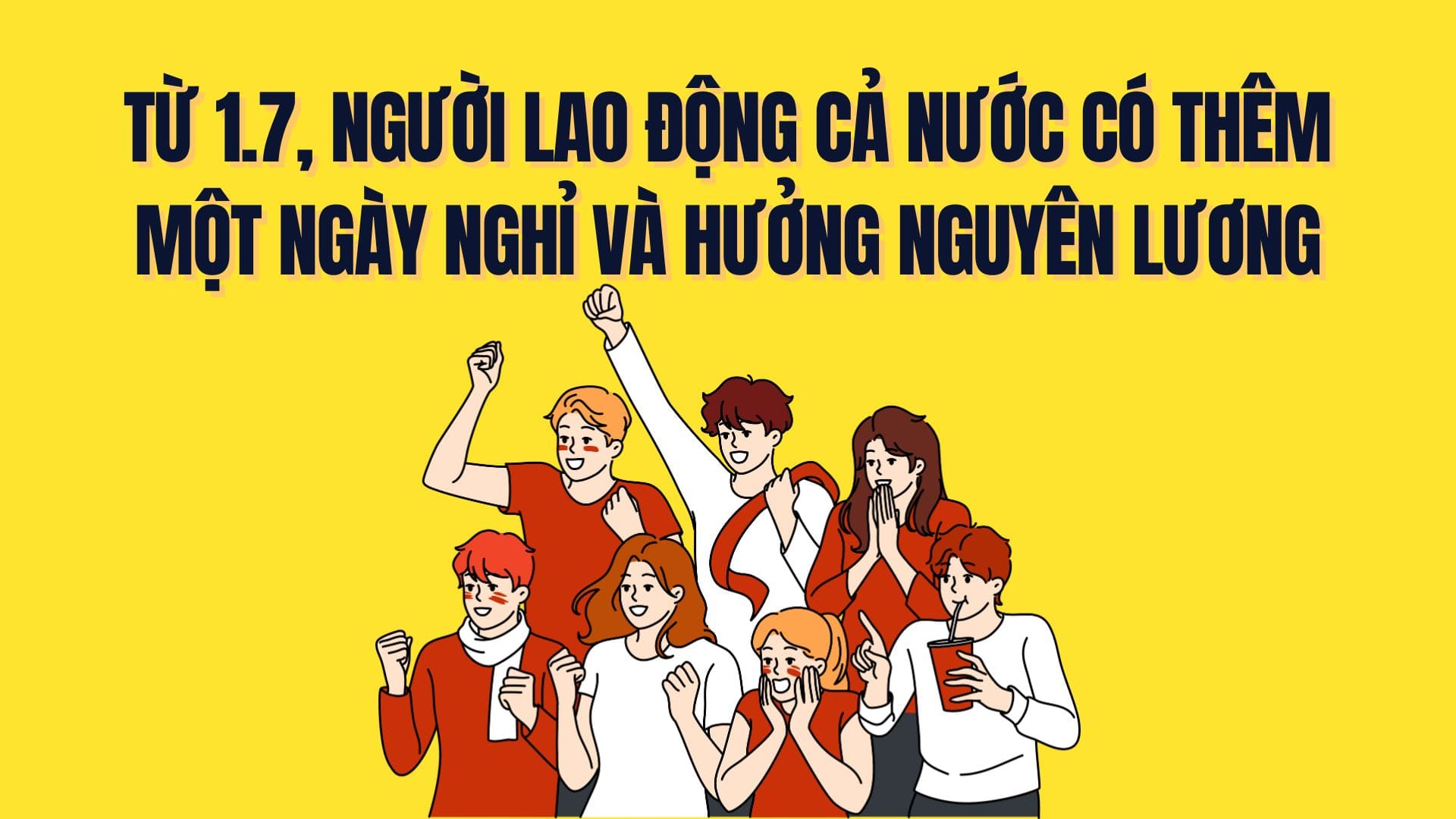 From July 1st, workers nationwide will have one more day off and receive full salary