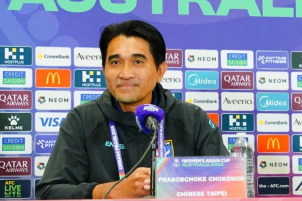 プラソブチョケ・チョケモール監督が台湾女子代表(中国)の監督を辞任。写真:CTFA