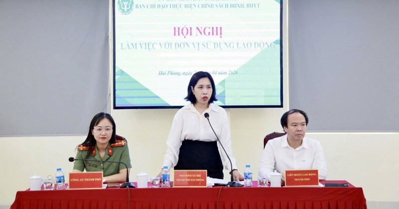 Hải Phòng phấn đấu giảm tỷ lệ chậm đóng bảo hiểm xã hội xuống thấp nhất