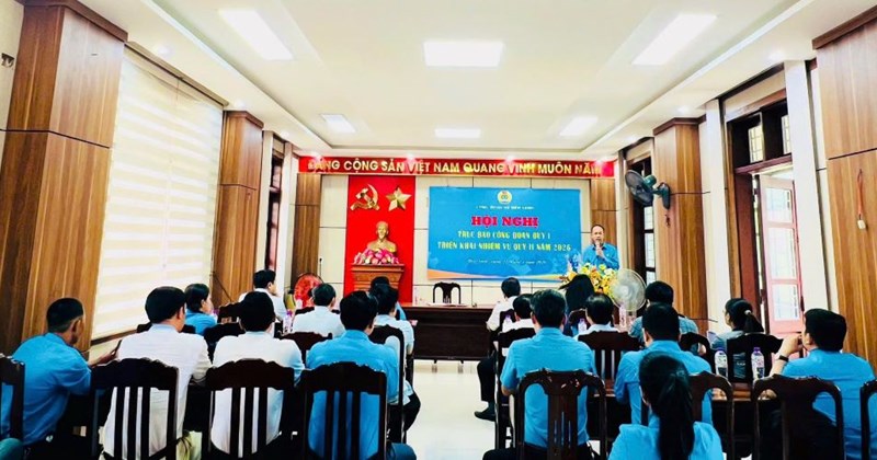 Công đoàn Diên Sanh thúc đẩy thi đua, chăm lo người lao động