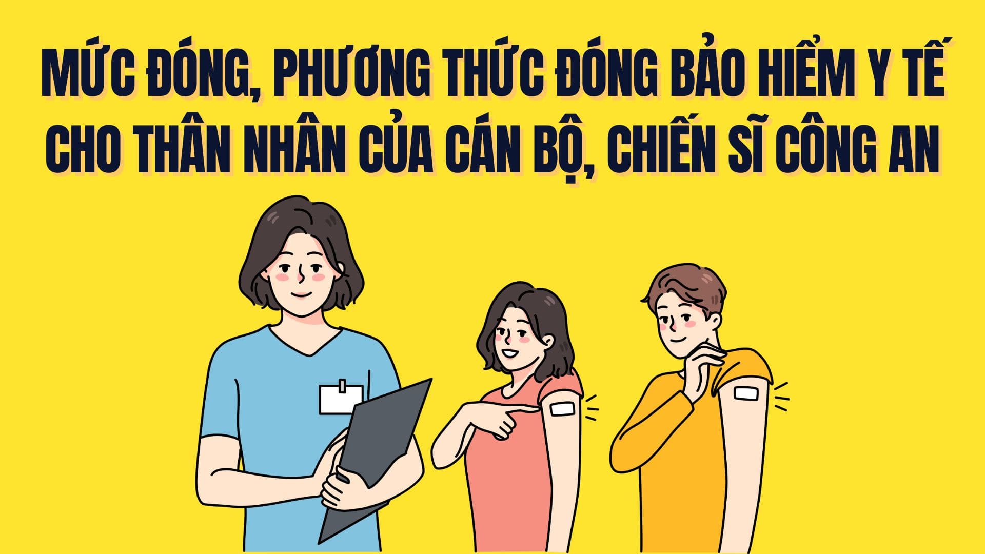 Niveau de cotisation, méthode de cotisation à l'assurance maladie pour les proches des officiers et soldats de la police