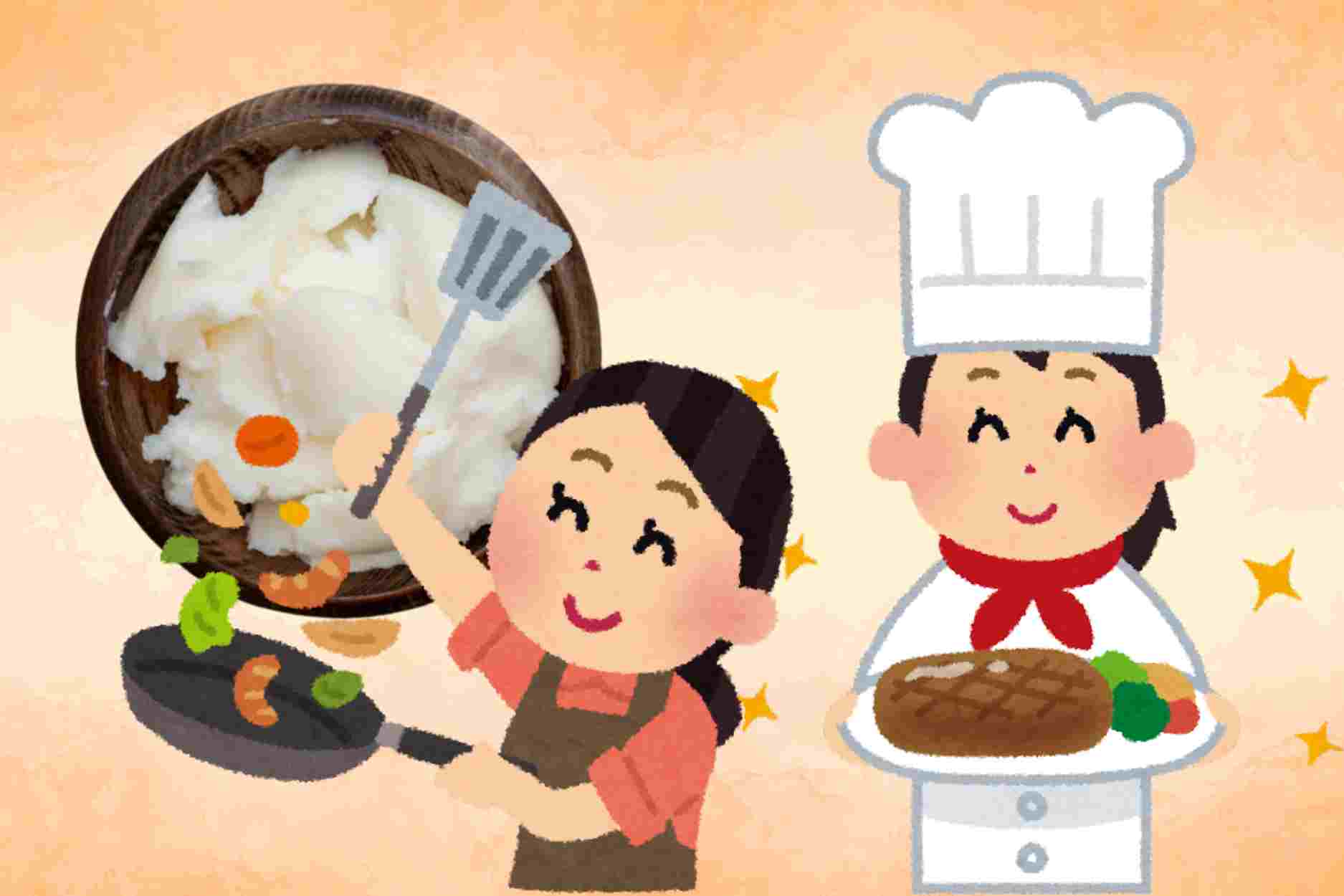 Revealing delicious and nutritious dishes when using pork fat