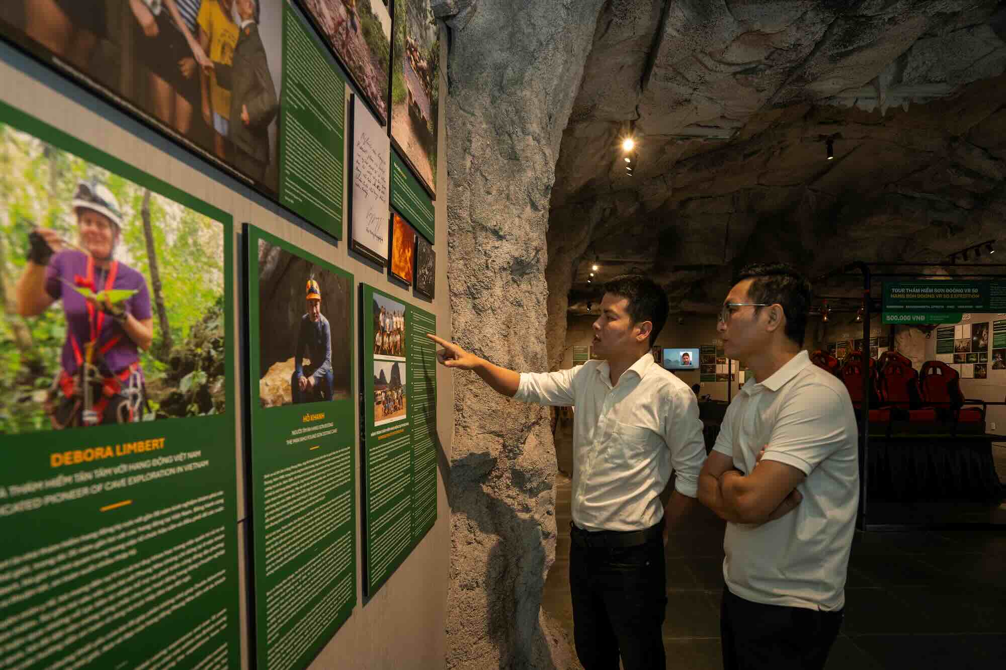 Visitors at the exhibition area. Photo: Oxalis Adventure