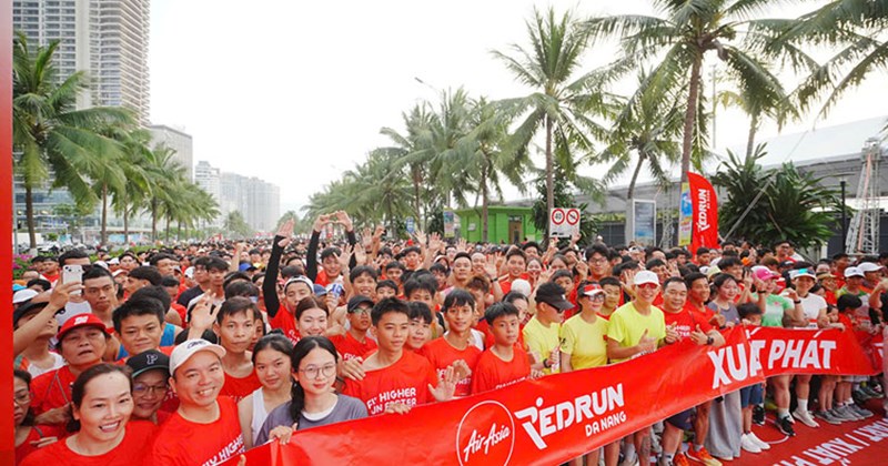 Gần 8.000 VĐV tham gia AirAsia RedRun Đà Nẵng 2026