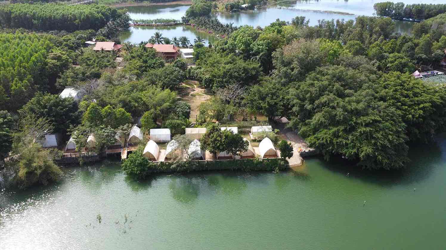 Dong Nai allows the exploitation of ecotourism along Tri An Lake. Photo source: HAC